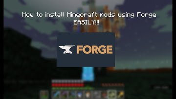 How To Install Minecraft Mods For Windows 10 Using Forge | Minecraft Modding Tutorial