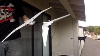 3D Printed RC Plane Controls - DPF1 Wind Skimmer