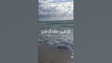 سورة طه الآية (49) القارئ شريف مصطفى #قرآن
