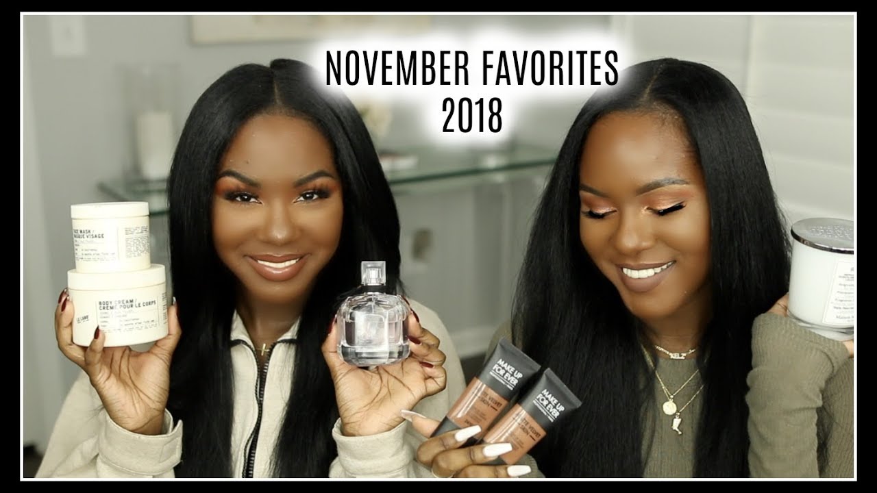 NOVEMBER FAVES 2018