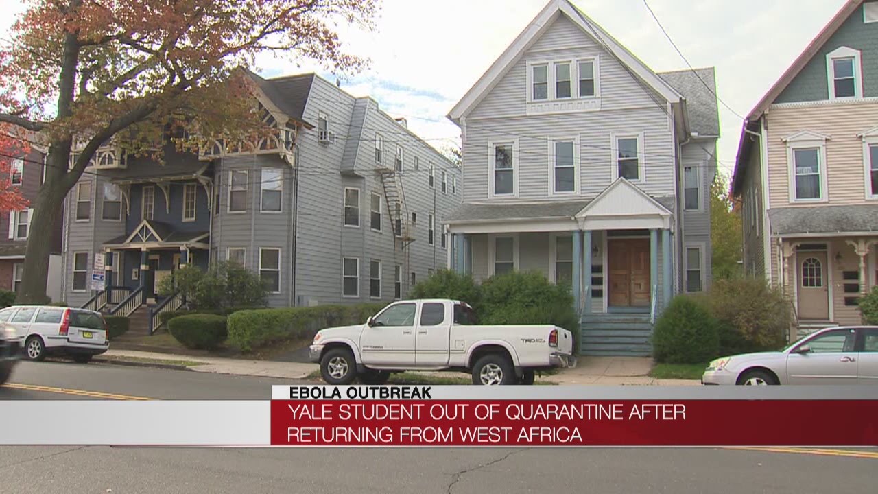 Ebola quarantine ends for Yale student YouTube