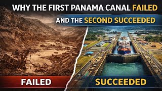 Why The First Panama Canal Failed — And The Second Succeeded.