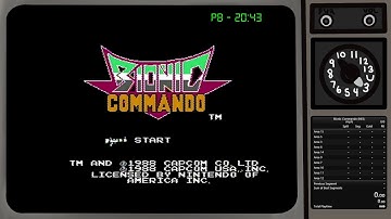 Bionic Commando (NES) - Any% - 20:43