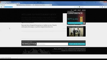 Convert your static HTML website into a Joomla 2.5 template