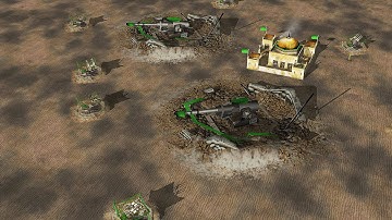 GLA BOSS + Super Map vs 7 USA BOSS - Command & Conquer Generals Apocalyptic