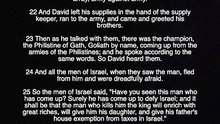 1 Samuel 17 - English l Audio & Scripture l NKJV