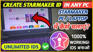 how to use starmaker in pc or laptop | create starmaker unlimited ids in pc| starmaker pc download screenshot 4