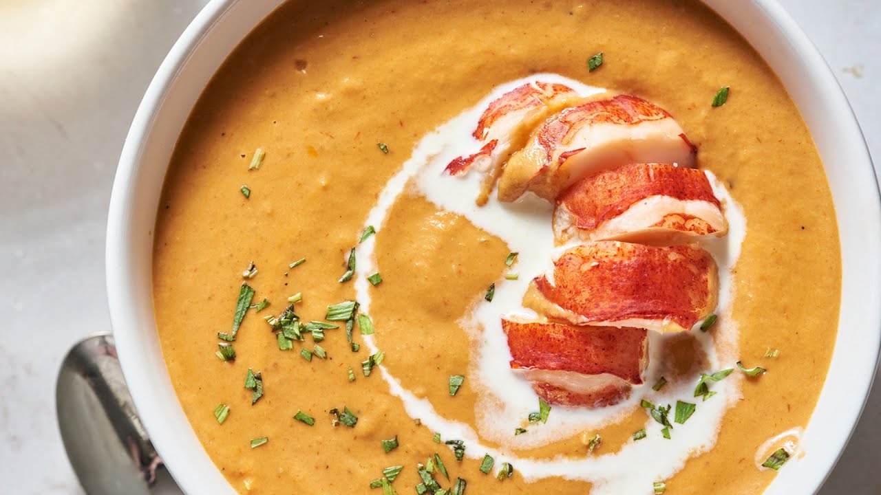 Classic Creamy Lobster Bisque - Coley Cooks