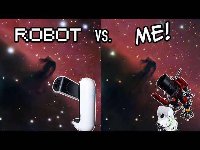 Can I beat a ROBOT at Astrophotography? class=