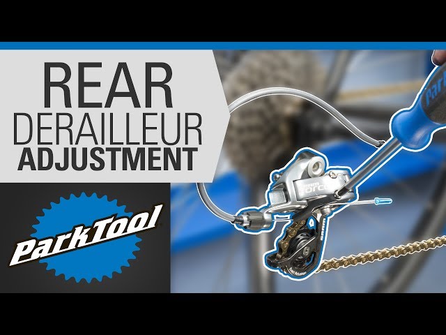 How to Adjust a Rear Derailleur – Limit Screws u0026 Indexing class=