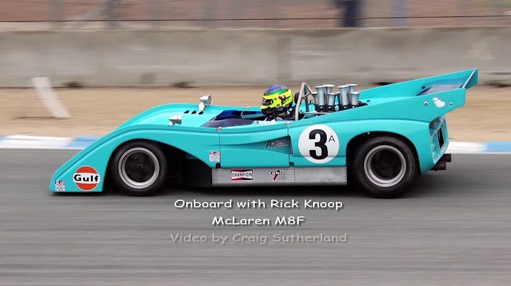 McLaren Battle Laguna Seca Can-Am onboard Rick Kno...
