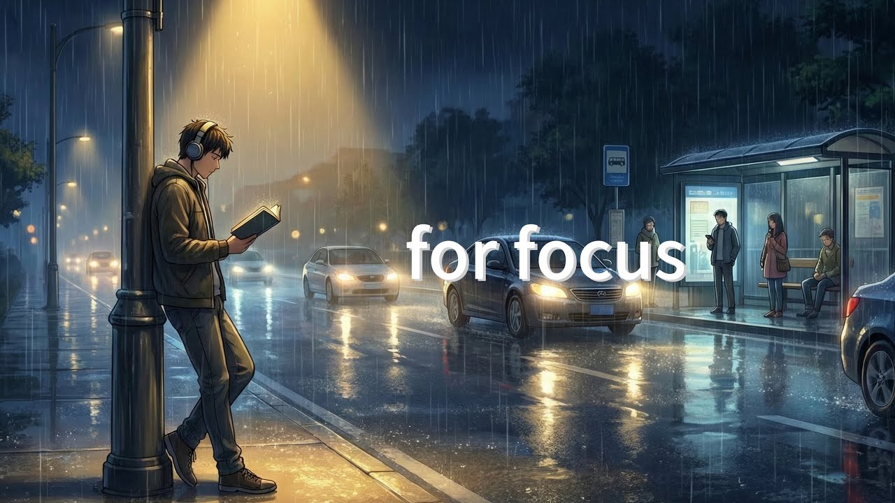 😌 Minimal Lo-Fi for Reading | Calm Electronic Background