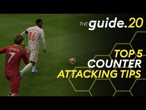 FIFA 20에서 공격에 대응하는 방법 5 가지 팁! 빠른 공격으로 실수를 처벌하고 득점하세요!