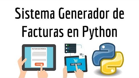 Sistema Generador de Facturas en Python