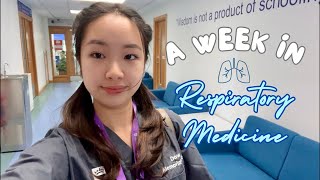 REALISTIC Respiratory medicine week | Medical student vlog