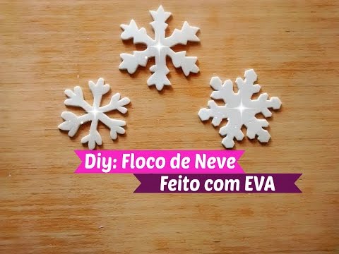 Vídeo: Como Fazer Um Lindo Floco De Neve Com Miçangas E Lantejoulas