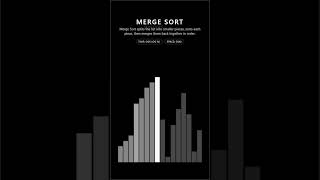Merge Sort #coding #adhd