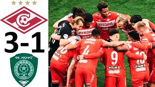Spartak Beat Akhmat 31 A Classy Victory Match Review