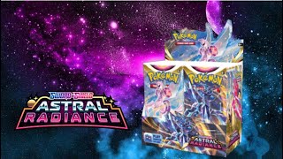 Unboxing Pokemon Astral Radiance Booster box