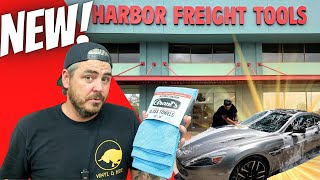 NEW AT HARBOR FREIGHT! Grants Streak Free Glass Cleaning Towels