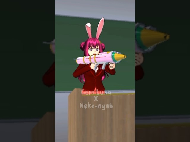 Class President threatens classmates to dance 💀 #sakuraschoolsimulator #shorts #funny #tiktok class=