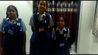 Scientist girls of Hiramani School