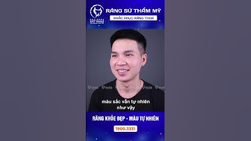Dán sứ veneer đóng khe thưa, thay đổi màu sắc răng #rangsuthammy #nhakhoa #vietsmile #short