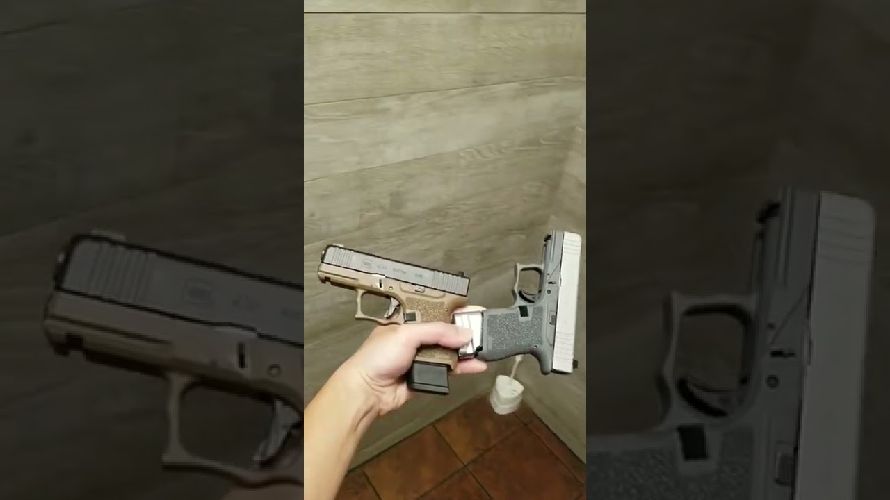 WHERE DO YOU PUT YOUR GUNS WHILE USING PUBLIC RESTROOM?