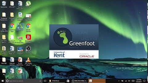 Creating a Greenfoot Scenario