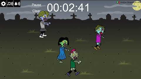 5 Minute Zombie Race Timer