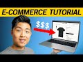 How to create an online store  ecommerce tutorial