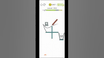 Best Android iOS drawing game / new satisfied games fun game / Happy glass lvl 102 solve walkthrough