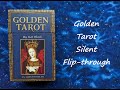 Golden tarot linen edition  silent flipthrough