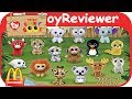 2017 Teenie Beanie Boo's McDonalds Happy Meal COMPLETE SET 15 Unboxing Toy Review by TheToyReviewer