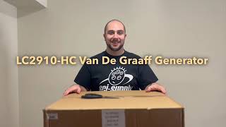 Sci-Supply LC2910 Van De Graaff Generator Unboxing