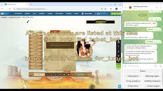 Wild West Gold 1Xbet My Crazy Telegram Bot Results