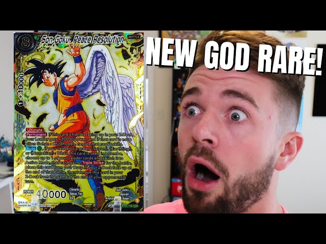 New GOD RARE In Dragon Ball Super Wild Resurgence! – JET Cards