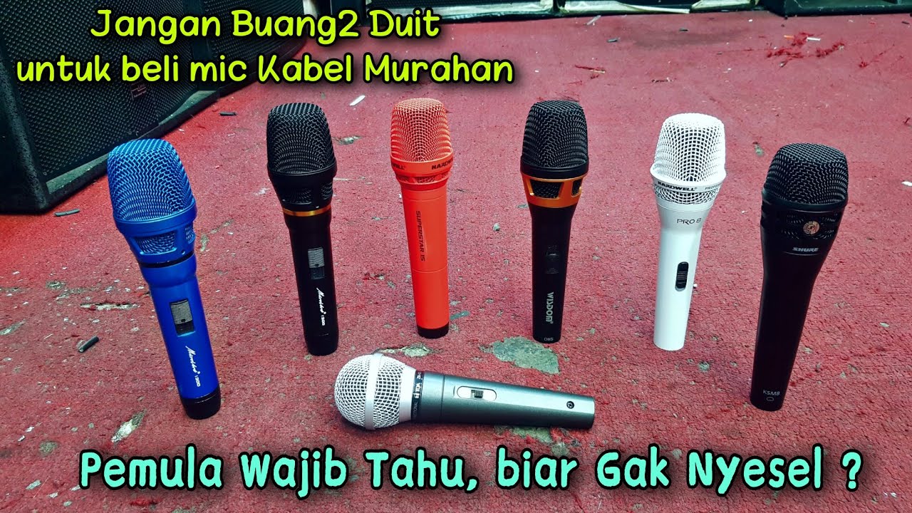 Mic Kabel Bagus Harga Gak Bakal Nguras isi Dompet YouTube