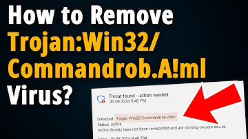 How to Remove Trojan:Win32/Commandrob.A!ml? [ Easy Tutorial ]