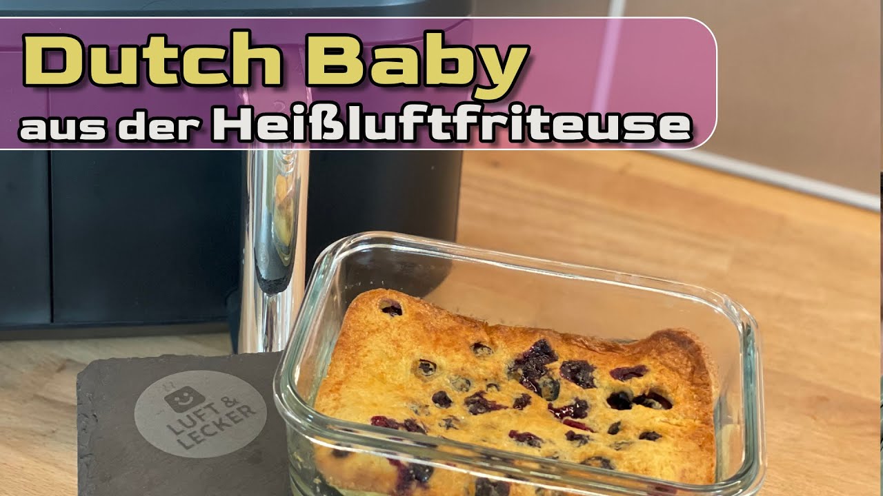 Ninja Foodi Max - Dutch Baby - Super schnelle Ofenpfannkuchen aus der HLF