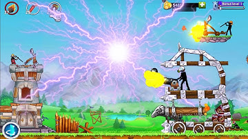 the catapult 2  part1   Walkthrough Android Gameplay