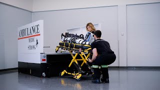 Loading and Unloading a Weighted Stretcher | PFAT Task Demonstration