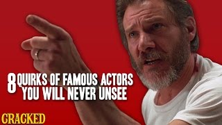 8 Quirks Of Famous Actors You Will Never Unsee   The Spit Take
