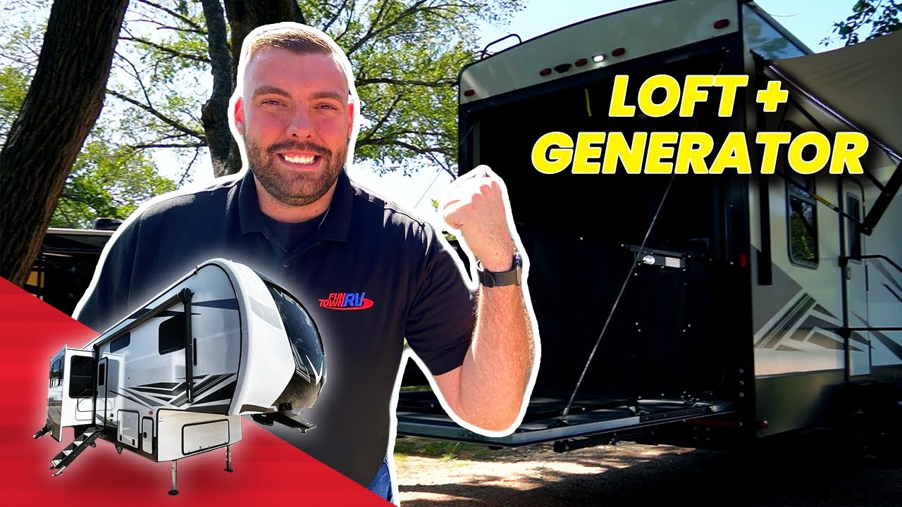 2022 KZ Venom V-Series V3916TK || Toy Hauler with a Loft and a