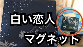 白い恋人 マグネット を 購入 してみた！ 【 白い恋人 グッズ 】