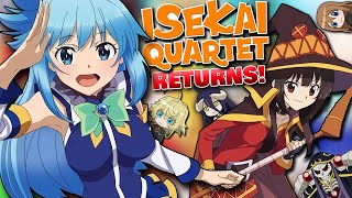 The Return Of All ISEKAI QUARTET Series (Except Re: Zero) CONFIRMED!  NEW Star Wars Anime + More