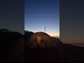 Hot tent camping. Great view, perfect night, and relax. #hottent #hottentcamping #view #outdoors