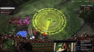 ★ 2x2 vs GML MAMBA | StarCraft 2 с ZERGTV ★