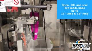 Primocombi Multihead Weigher With Pre-Cheq And Swifty Bagger Jr. For Pre-Made Bag Filling