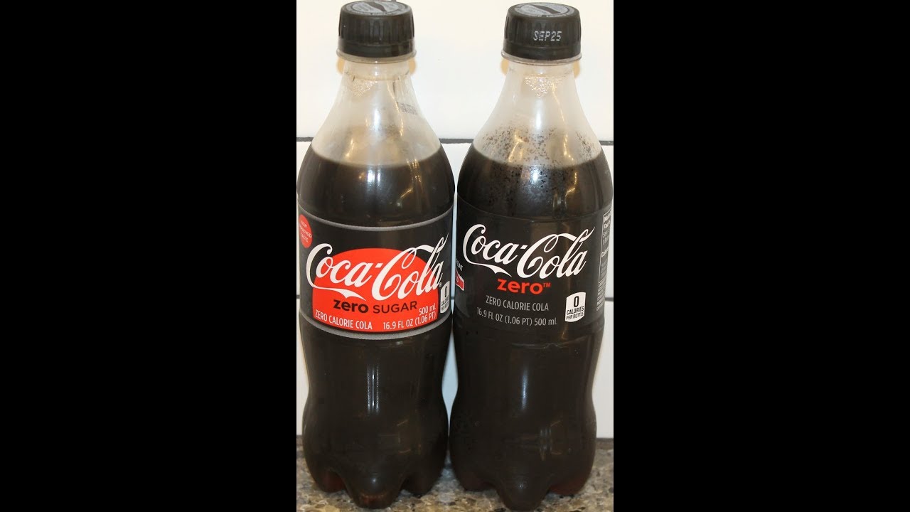 Difference between coca cola zero and coca cola zero sugar Coca Cola Zero Coke Zero Vs Coca Cola Zero Sugar Comparison Youtube